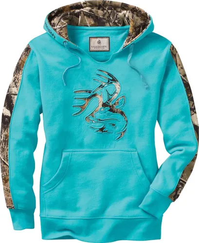 Legendary Whitetails Women's Plus Size Camo Outfitter Hoodie