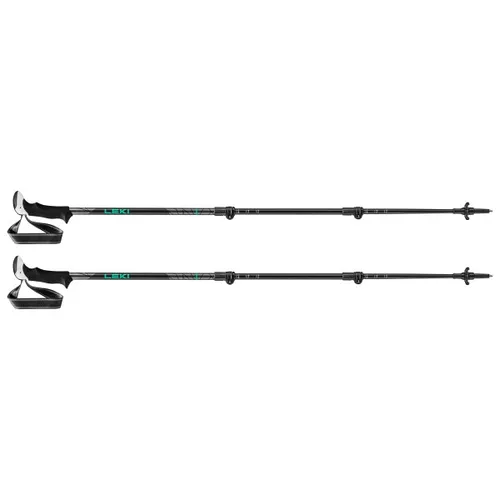 Leki - Khumbu Pro - Walking poles size 110 - 145 cm, black/ genoa