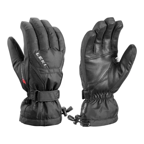 Leki Score S Ski Glove: Black: 9 Size: 9, Colour: Black
