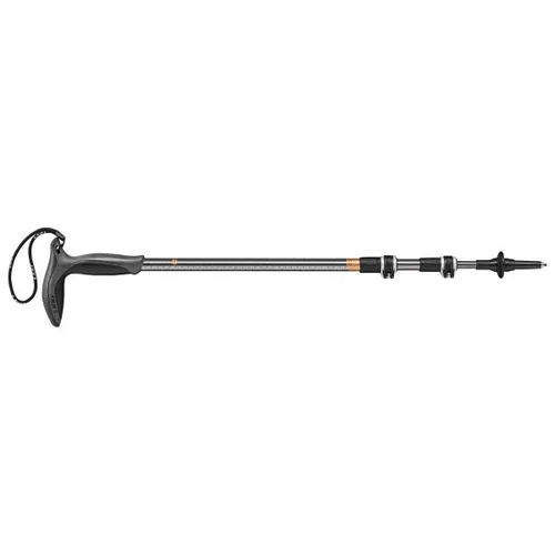Leki - Wanderfreund Makalu - Walking stick size 90 - 120 cm, gunmetal / copper