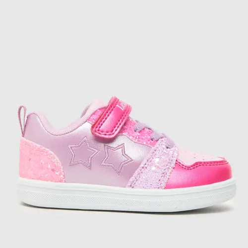 Lelli Kelly Pink Multi Daisy Girls Toddler Trainers