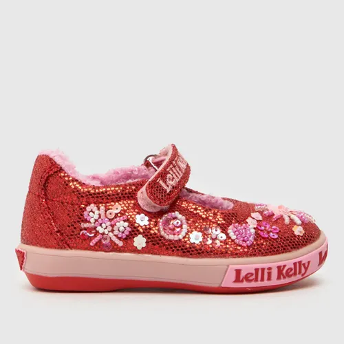 Lelli Kelly Red Dafne Girls Toddler Shoes