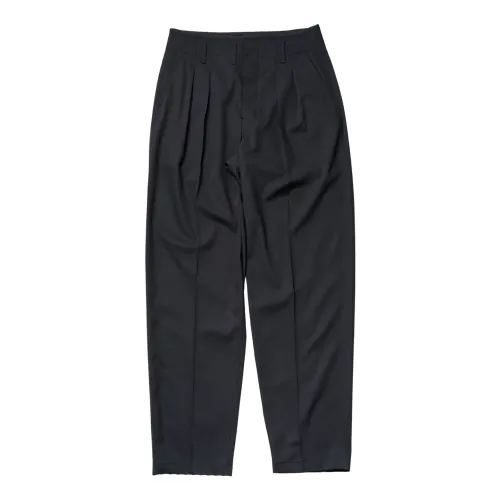 Lemaire , Tailored Pleated Pants in Black ,Black male, Sizes: