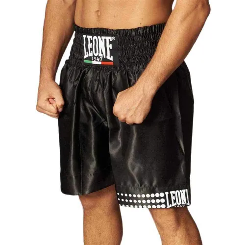 LEONE 1947, Boxing Shorts, Unisex Adult, Black, M, AB737