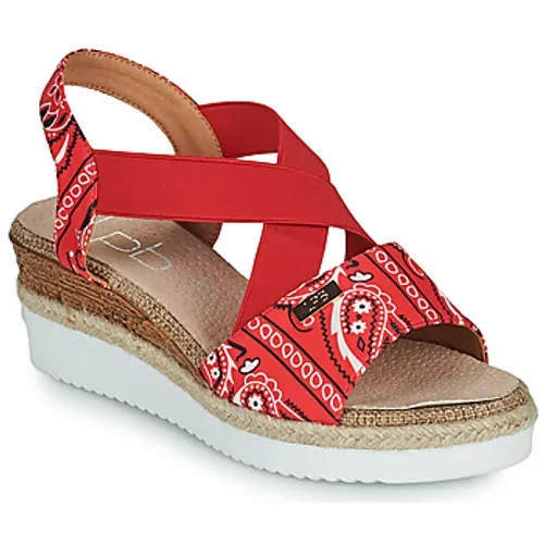 Les Petites Bombes  DONATIANE  women's Clogs (Shoes) in Red
