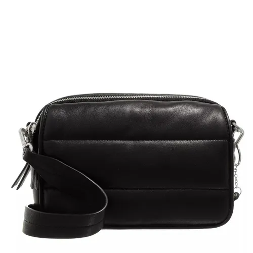 LES VISIONNAIRES Crossbody Bags - Emily Puffy Leather - black - Crossbody Bags for ladies