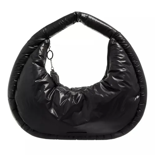 LES VISIONNAIRES Hobo Bags - Romy Puffy Nylon - black - Hobo Bags for ladies