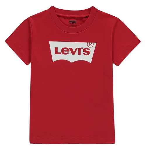 Levis 1st Batwing Logo T Shirt - Red