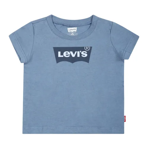 Levi's , 24Smlk6E8157 BIA Short Sleeves T-Shirts ,Blue unisex, Sizes: