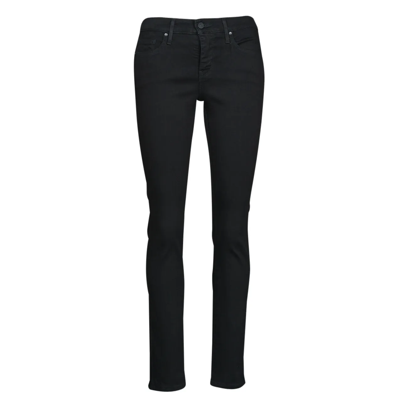 Levis  312 SHAPING SLIM  women's Skinny Jeans in Black