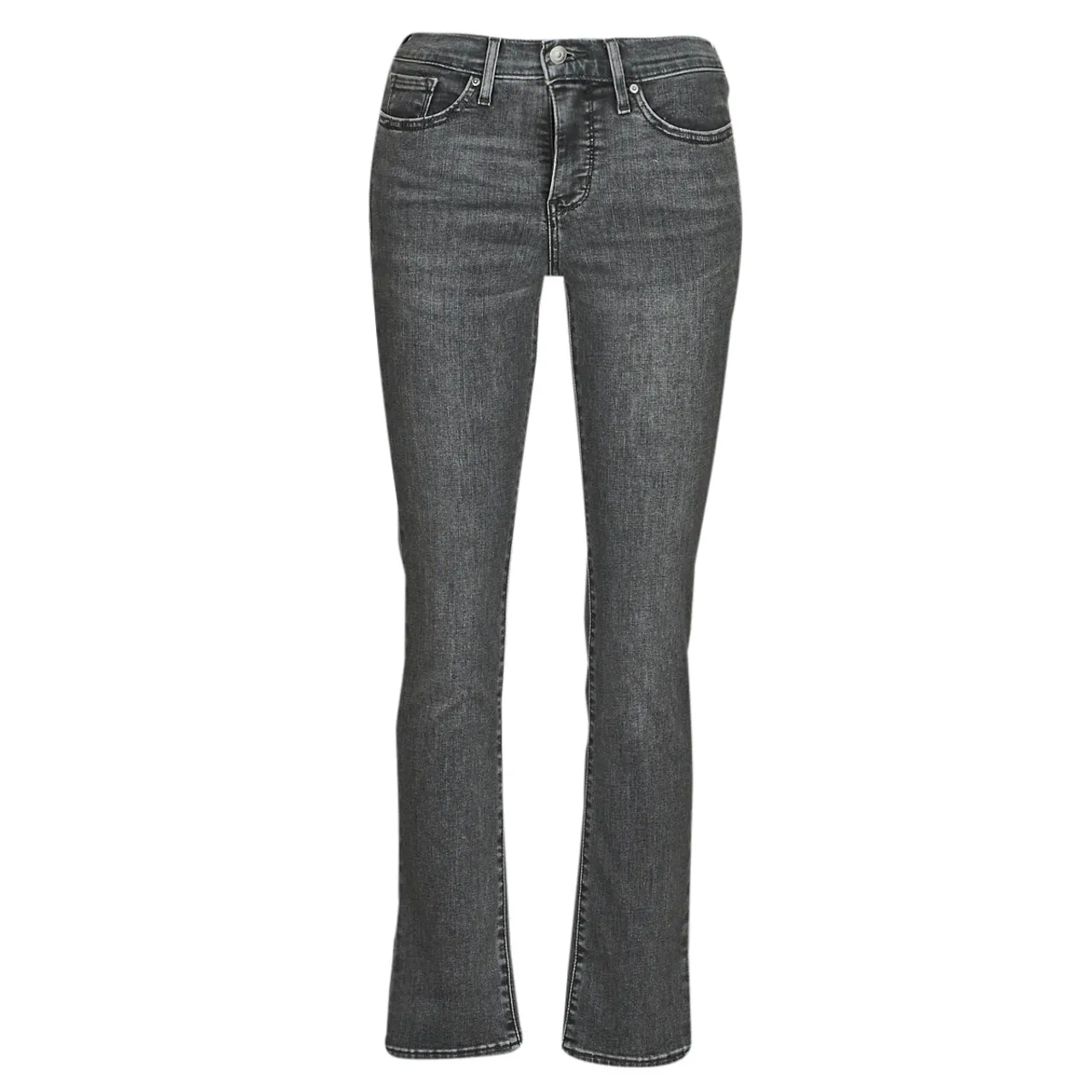 Levis  314 SHAPING STRAIGHT  women's Jeans in Grey