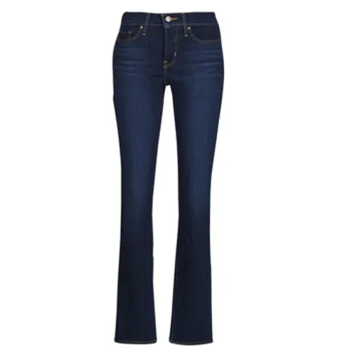 Levis  314 SHAPING STRAIGHT  women's Jeans in Marine