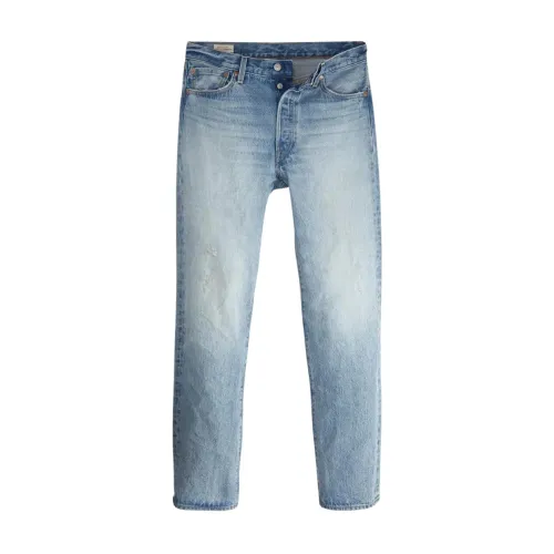 Levi's , 501 54 Bright Light Jeans ,Blue male, Sizes: