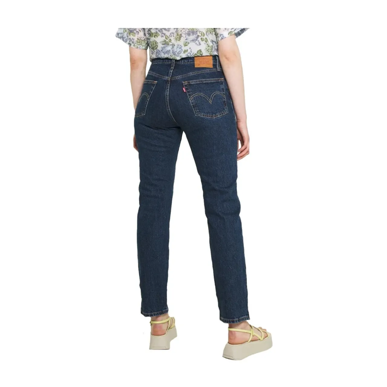 Levi's , 501 cropped jeans ,Blue female, Sizes: