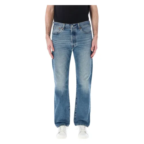 Levi's , 501 Jeans in Med Blue ,Blue male, Sizes:
