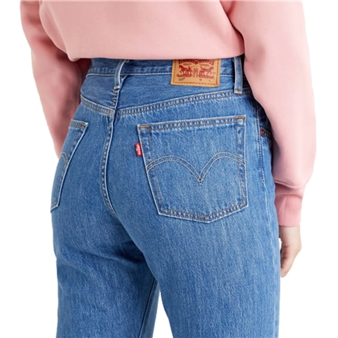 Levi's® 501® Original Cropped Jeans - Sansome Breeze Stone