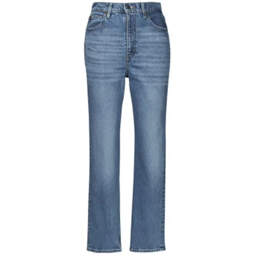 Levis  70S HIGH SLIM STRAIGHT  women's Jeans in Blue