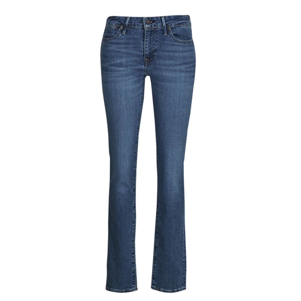 Levis  712 SLIM WELT POCKET  women's Skinny Jeans in Blue