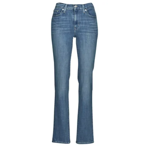 Levis  724 HIGH RISE STRAIGHT  women's Jeans in Blue
