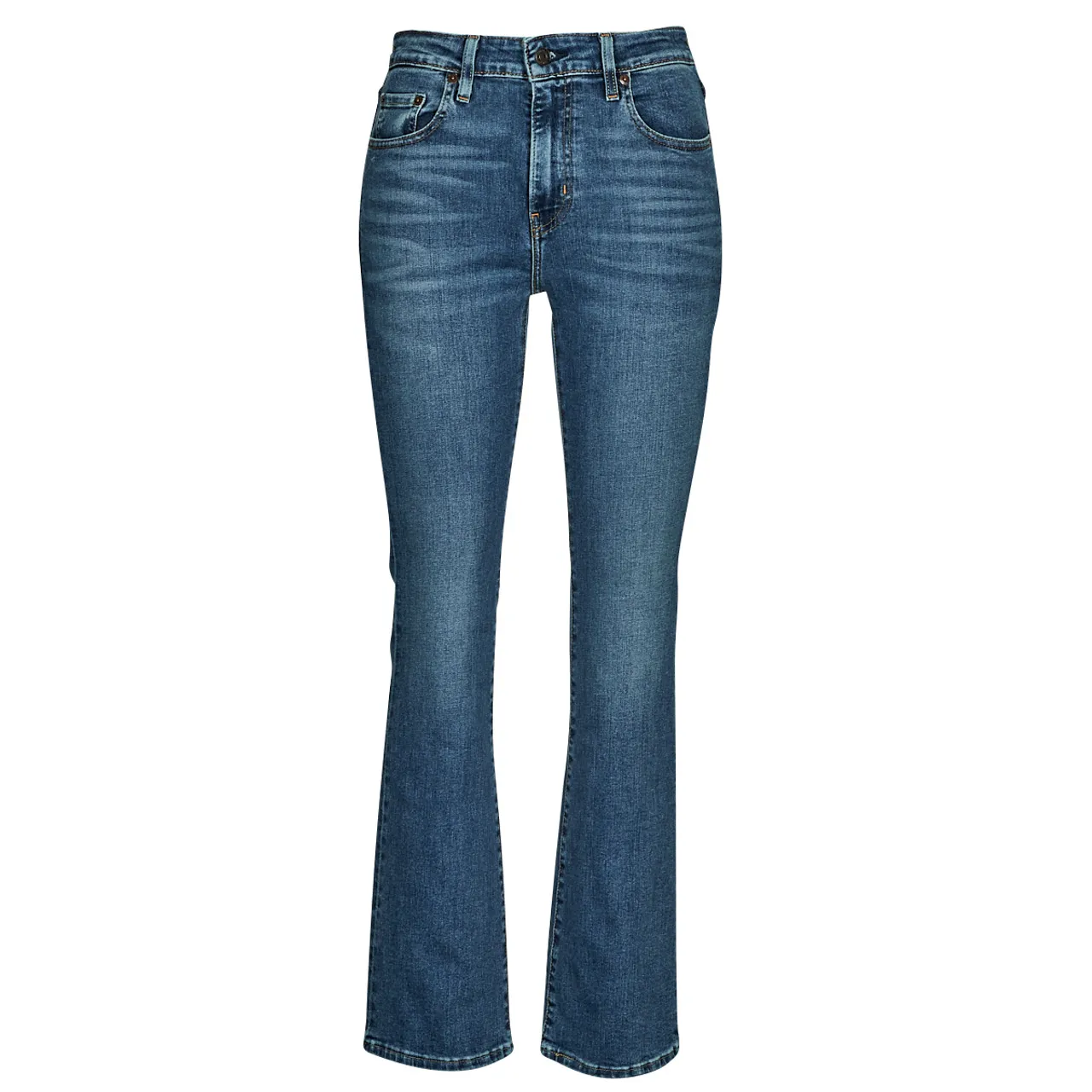 Levis  725 HIGH RISE BOOTCUT  women's Bootcut Jeans in Blue