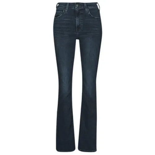 Levis  725 HIGH RISE SLIT BOOTCUT  women's Bootcut Jeans in Blue