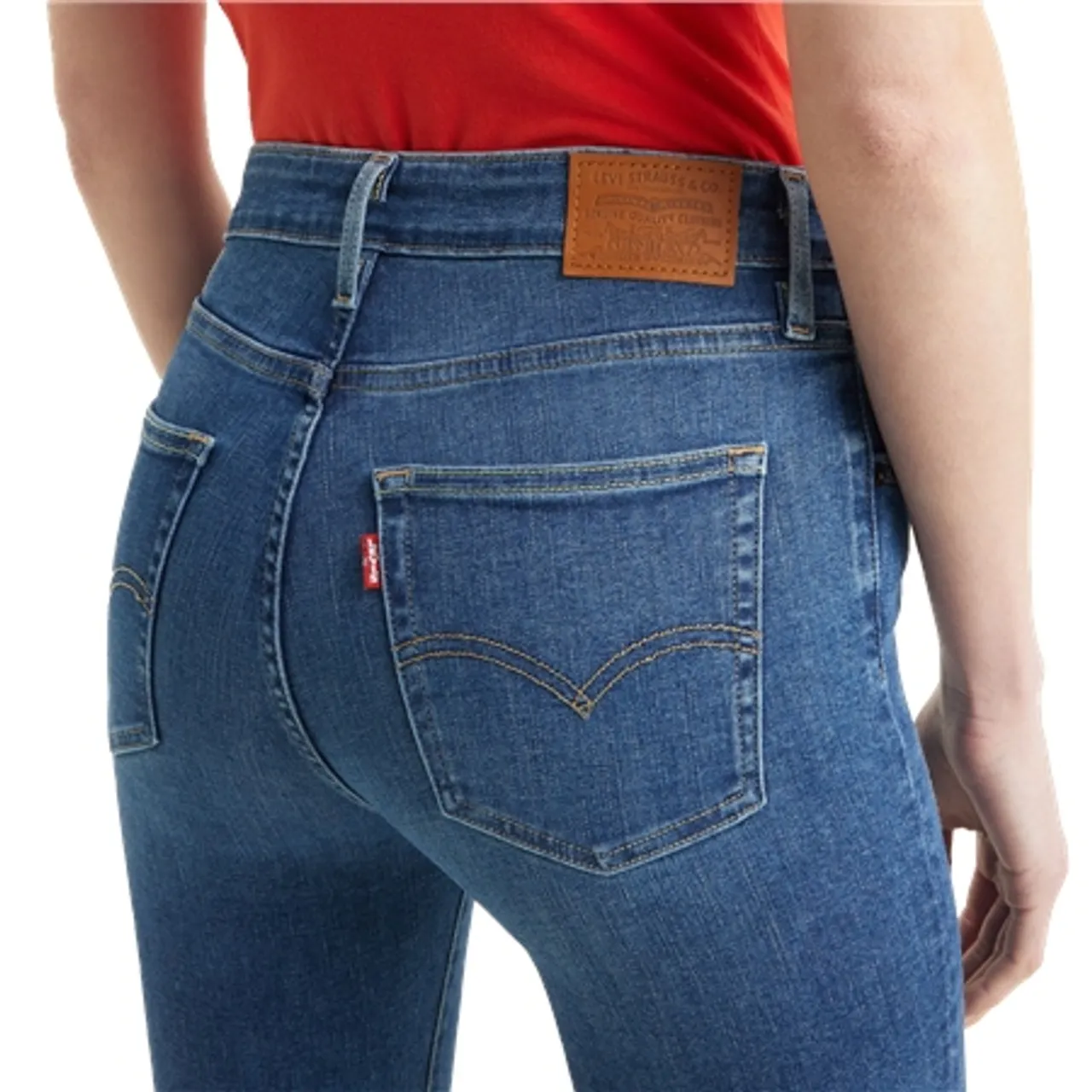 Levi's® 726™ High Rise Flare Jeans - Medium Indigo Worn In