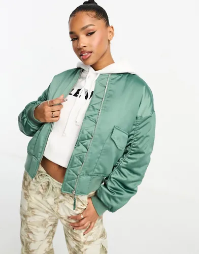 Levi's Andy Techy bomber jacket in green