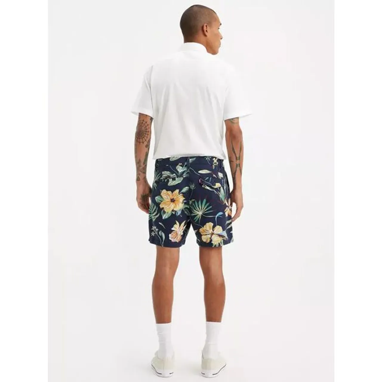 Levi's Authentic Chino Shorts, Navy/Multi - Navy/Multi - Male