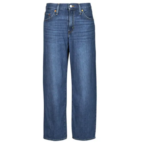 Levis  BAGGY DAD Lightweight  women's Flare / wide jeans in Blue