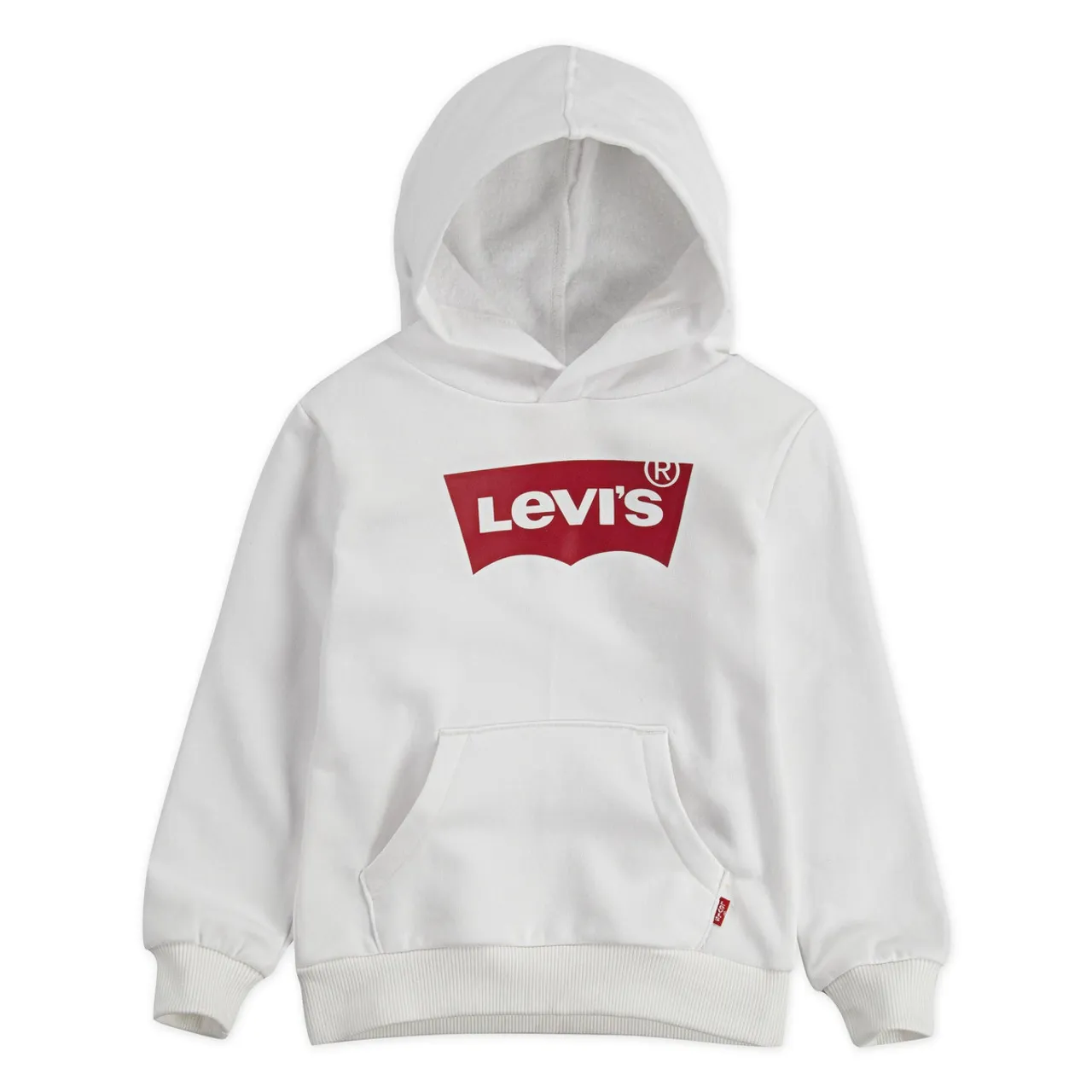 Levis  BATWING HOODIE  boys's Children's sweatshirt in White