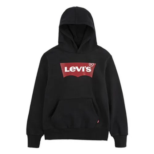 Levis  BATWING SCREENPRINT HOODIE  boys's Children's sweatshirt in Black