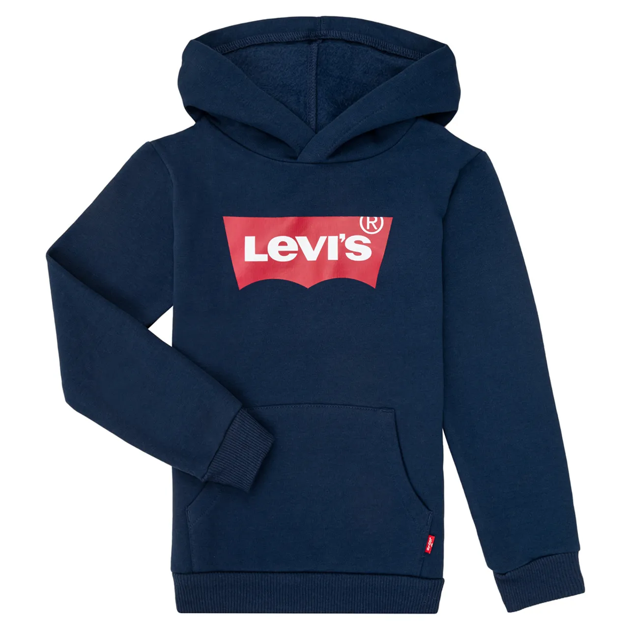 Levis  BATWING SCREENPRINT HOODIE  boys's Children's sweatshirt in Blue