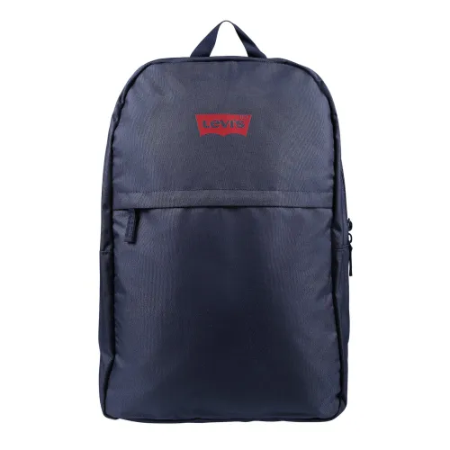 Levi's , Blue Polyester Backpack with Logo Print ,Blue unisex, Sizes: ONE SIZE
