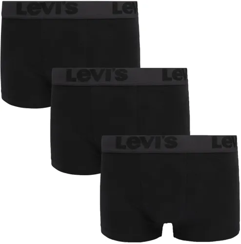 Levi's Boxershorts 3-Pack Uni Black