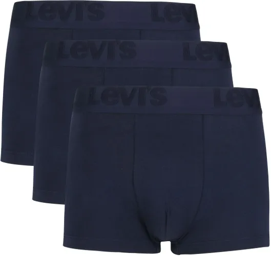 Levi's Boxershorts 3-Pack Uni Navy Blue Dark Blue