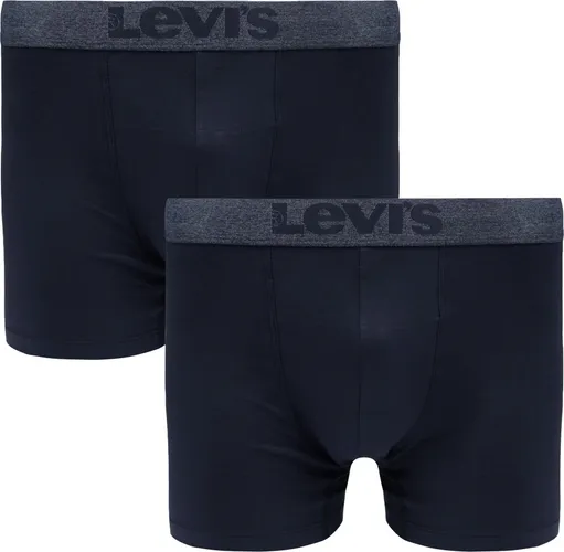 Levi's Brief Boxershorts 2-Pack Navy Melange Blue Dark Blue
