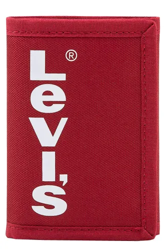 Levi's Brilliant Red - Red Trifold Wallet