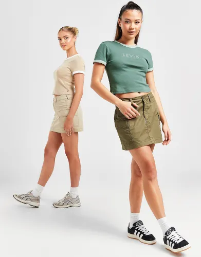 LEVI'S Cargo Skirt - Green - Womens