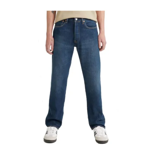 Levi's , Classic Blue Denim Jeans ,Blue male, Sizes: