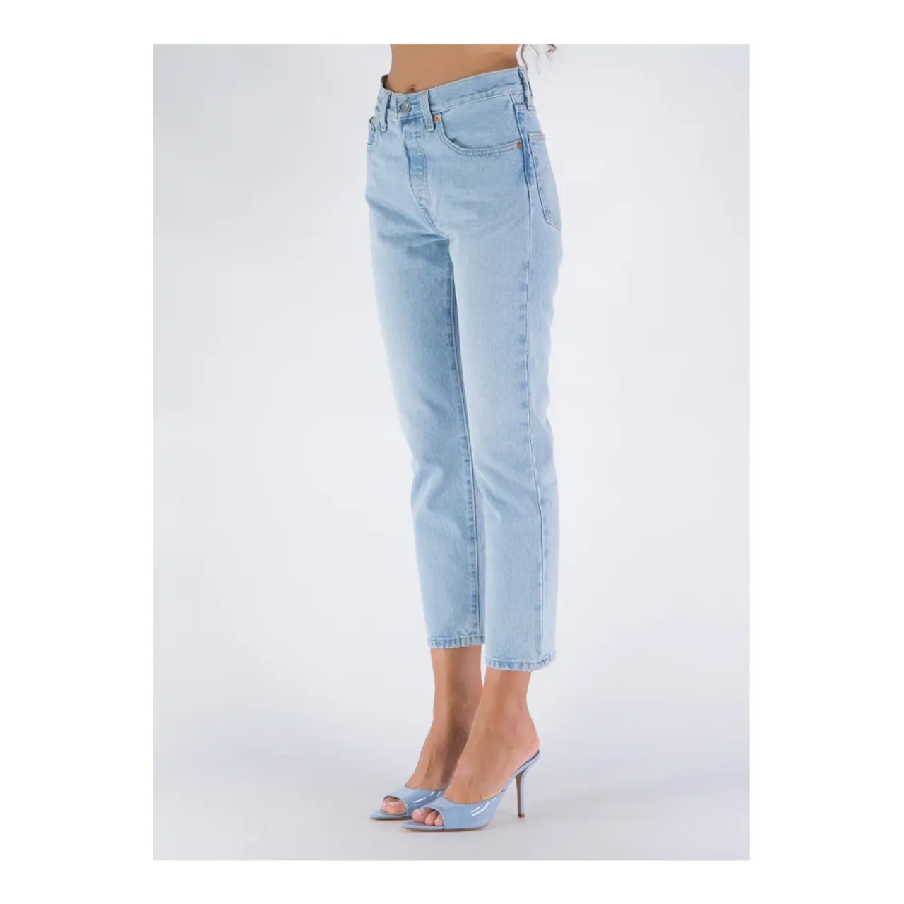 Levi's , Cropped Jeans ,Blue female, Sizes: