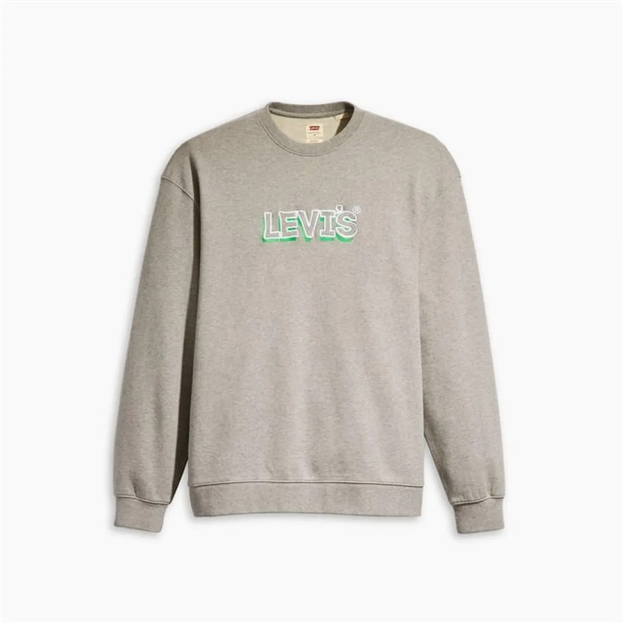 Levis Emblem Headline Sweater - Grey