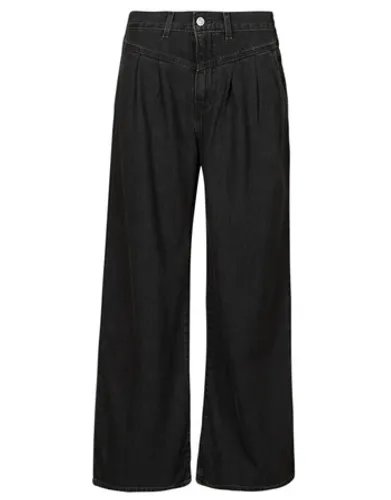 Levis  FEATHERWEIGHT BAGGY Lightweight  women's Flare / wide jeans in Black