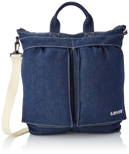 LEVIS FOOTWEAR AND ACCESSORIES Unisex_Adult Carry-All Denim