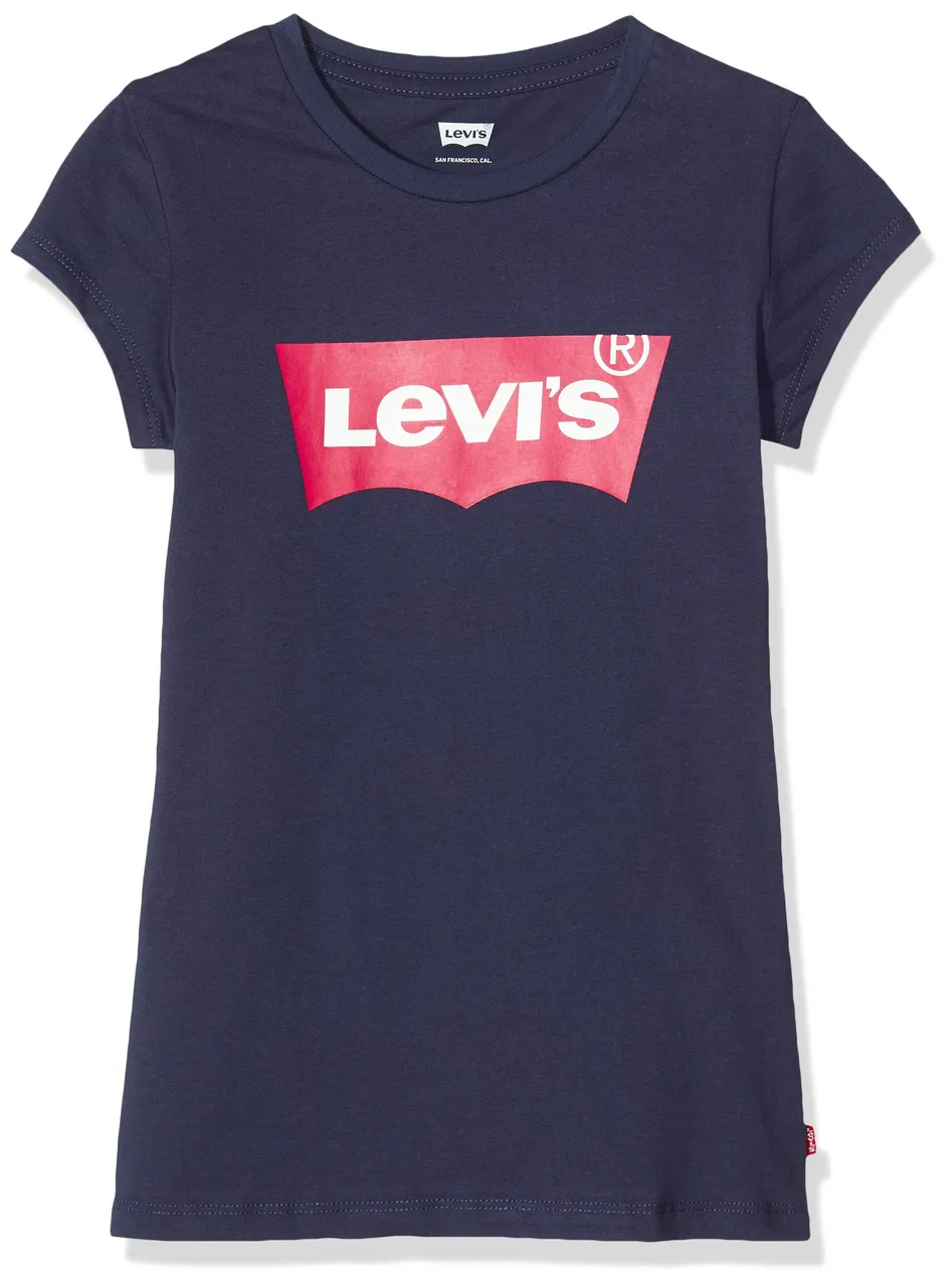 Levi's Girl's Lvg Ss Batwing Tee 4e4234 T-Shirt