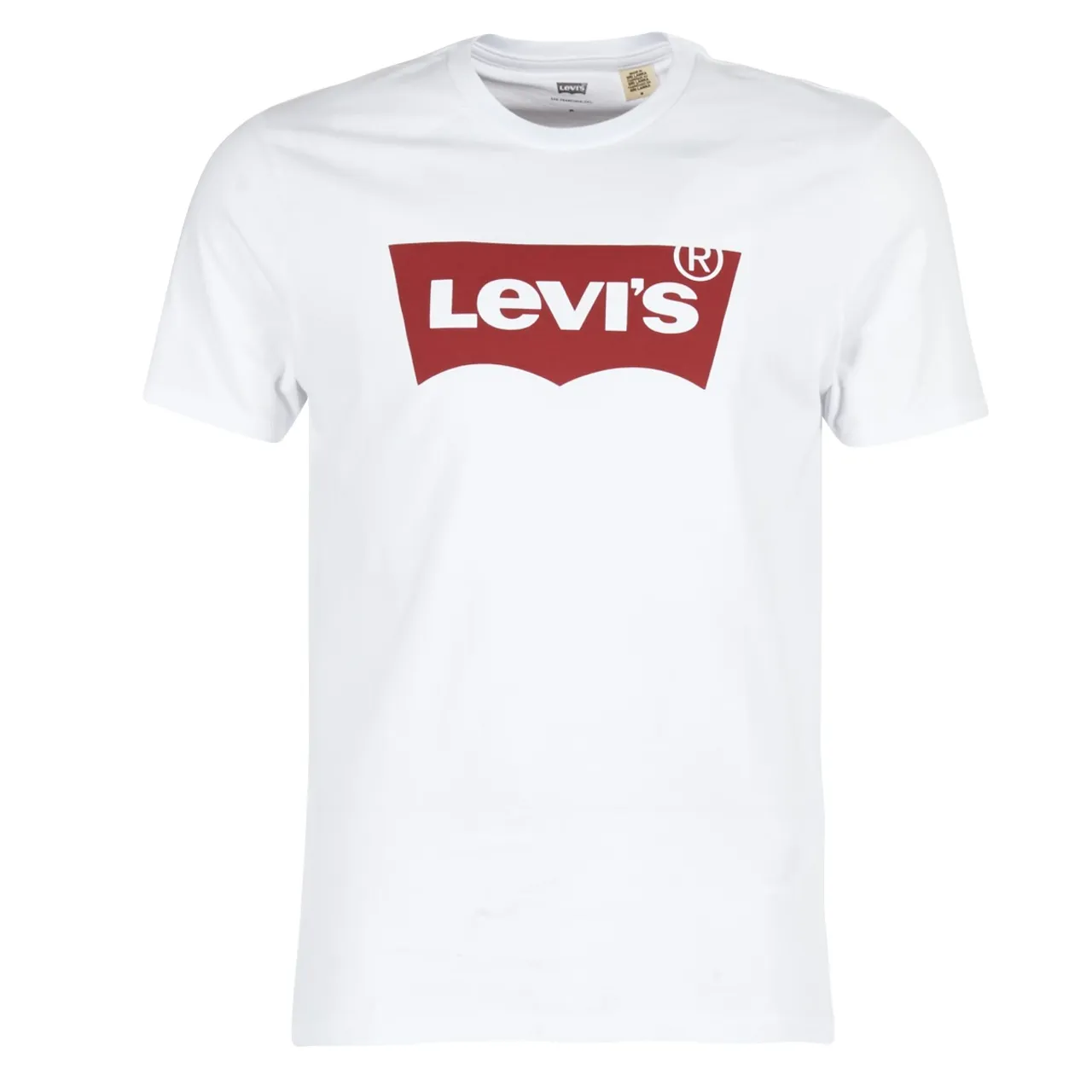Levis  GRAPHIC SET-IN  men's T shirt in White