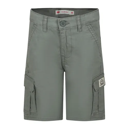 Levi's , Green Casual Shorts with Iconic Patch ,Green unisex, Sizes: