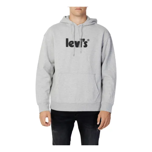 Levi's , Hoodies ,Gray male, Sizes: