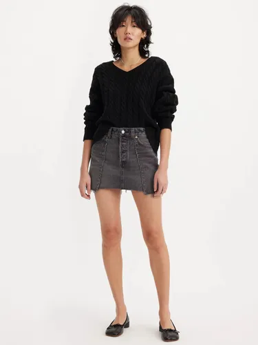 Levi's Icon Denim Mini Skirt - Black - Female