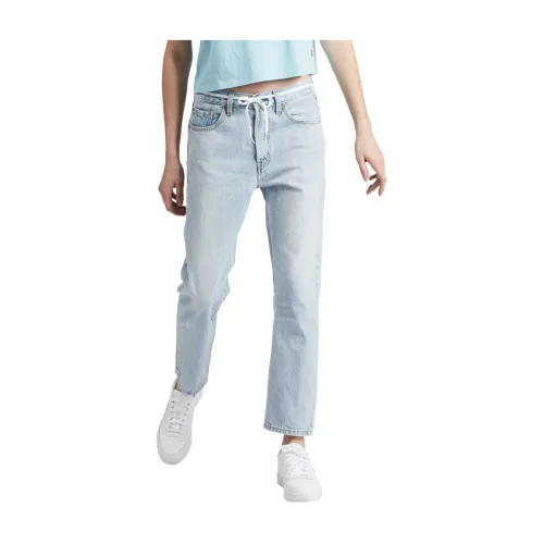 Levi's , Jeans 501 Crop ,Blue female, Sizes: