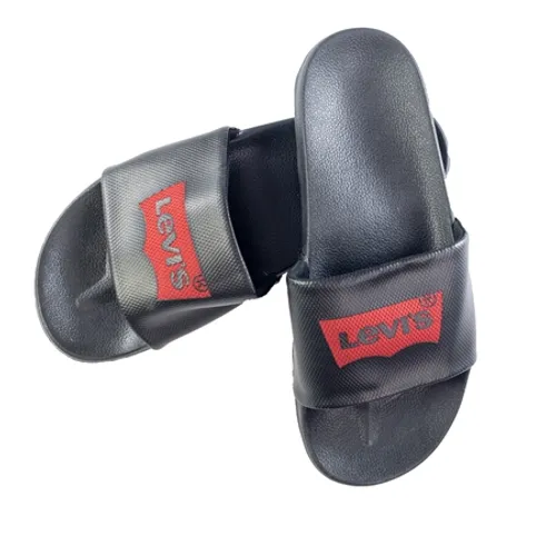 Levi's® June Batwing Flip Flops - Black - UK 7.5 (EU 41)